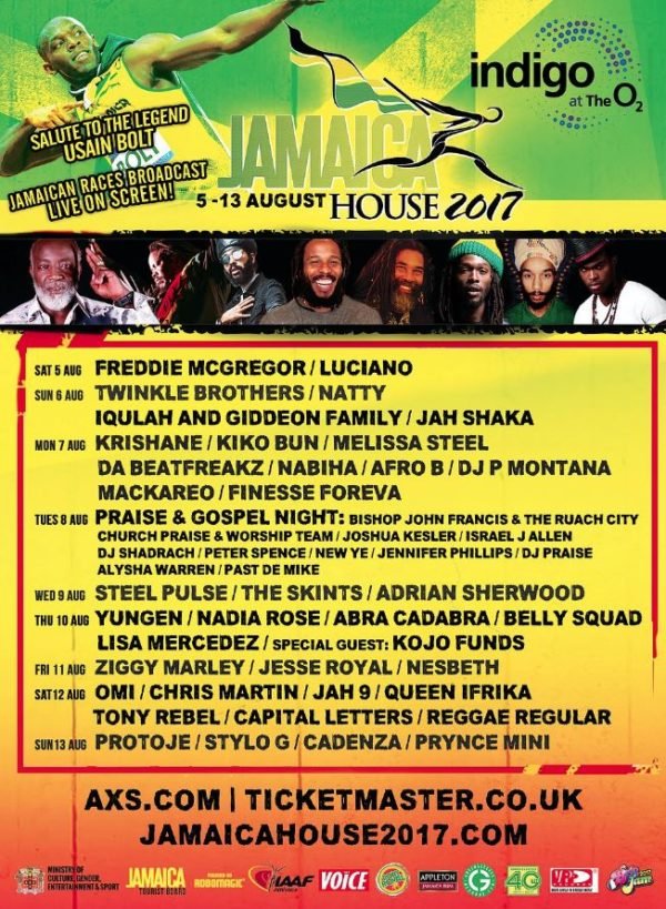 jamaica house event poster